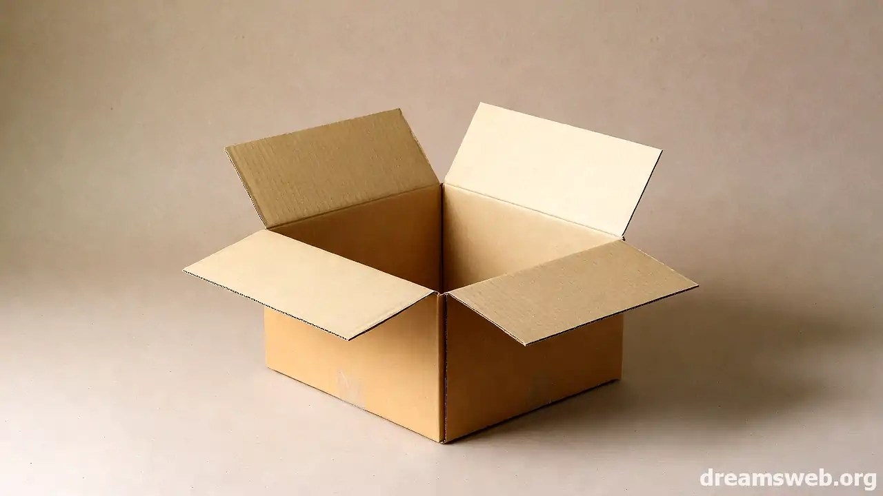 Empty Cardboard Box Dream Meaning Interpretation Empty Cardboard Box Dream Meaning Interpretation