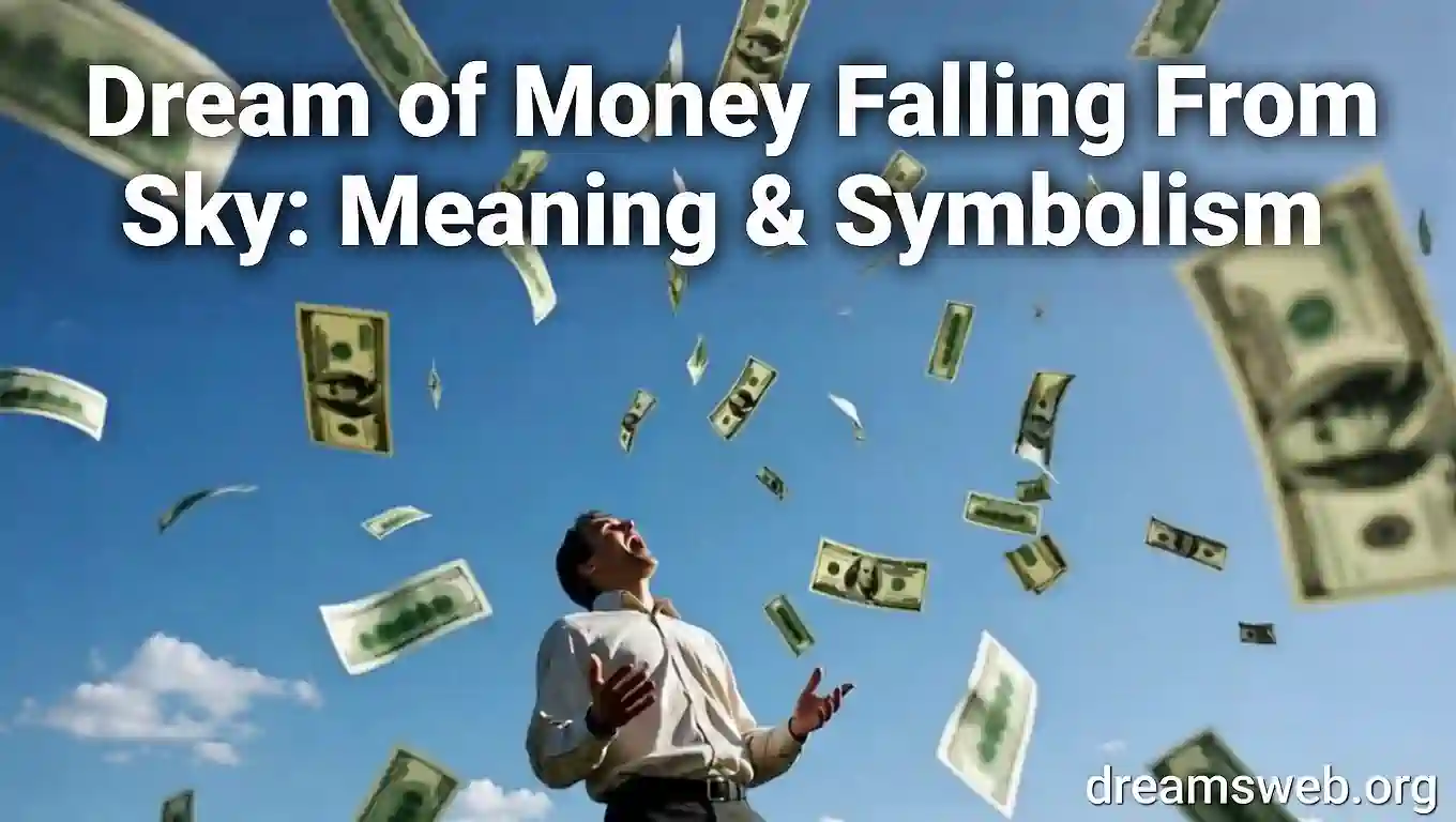 Dream of Money Falling From Sky: Meaning & Symbolism