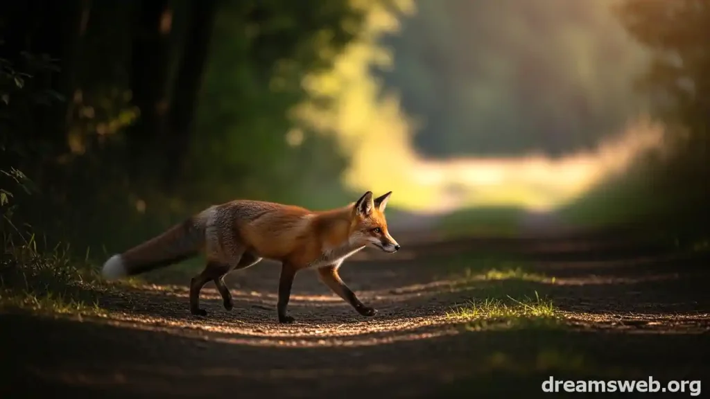 A Fox Crossing Your Path in a Dream Clever or Cunning