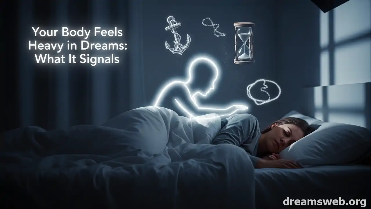 Your Body Feels Heavy in Dreams: What It Signals