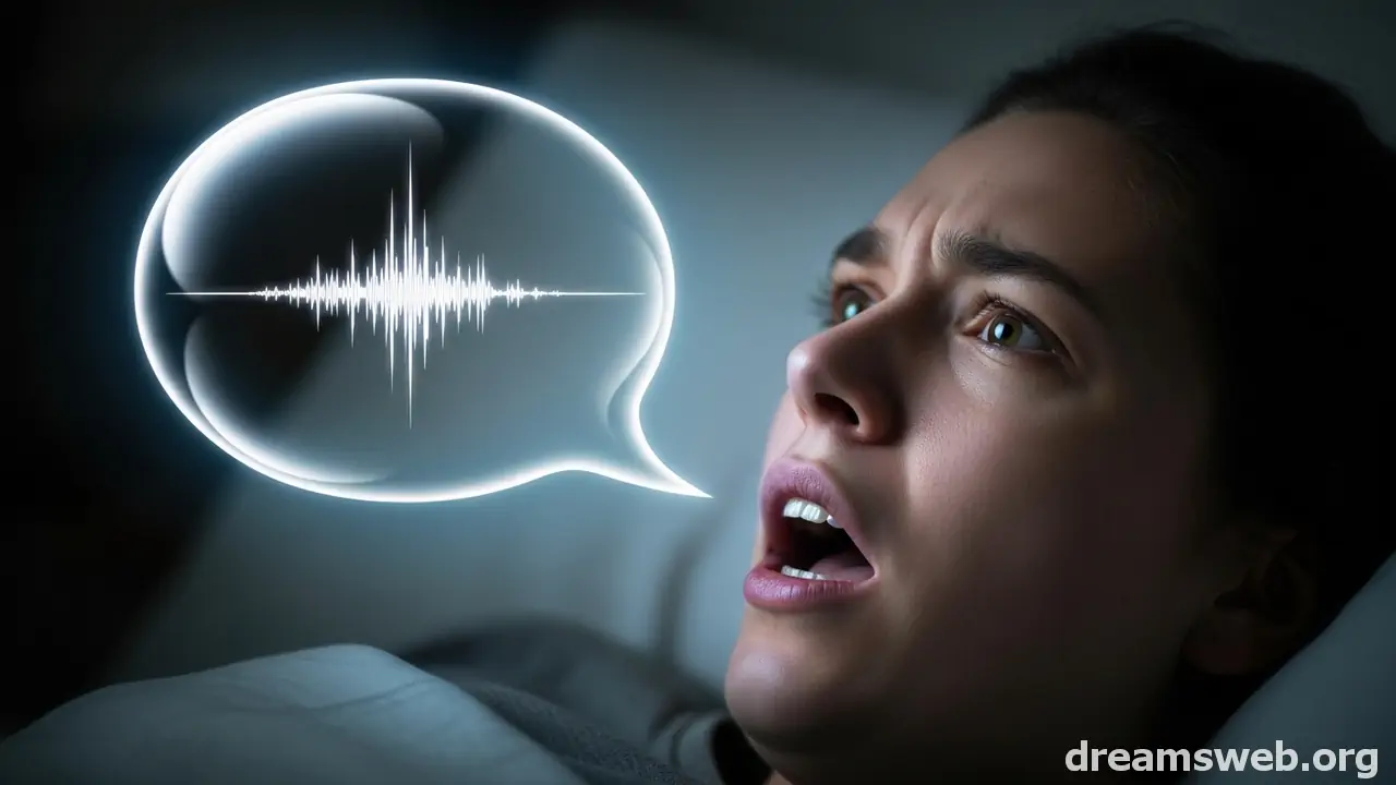 Dreaming Your Voice Won’t Work When You Try to Speak