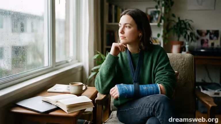 broken arm dream — not always about injury