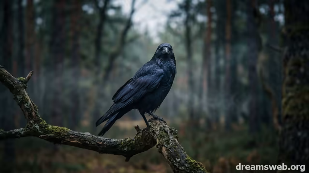 dreaming of a crow omen or transformation